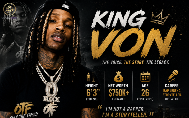 King Von Height