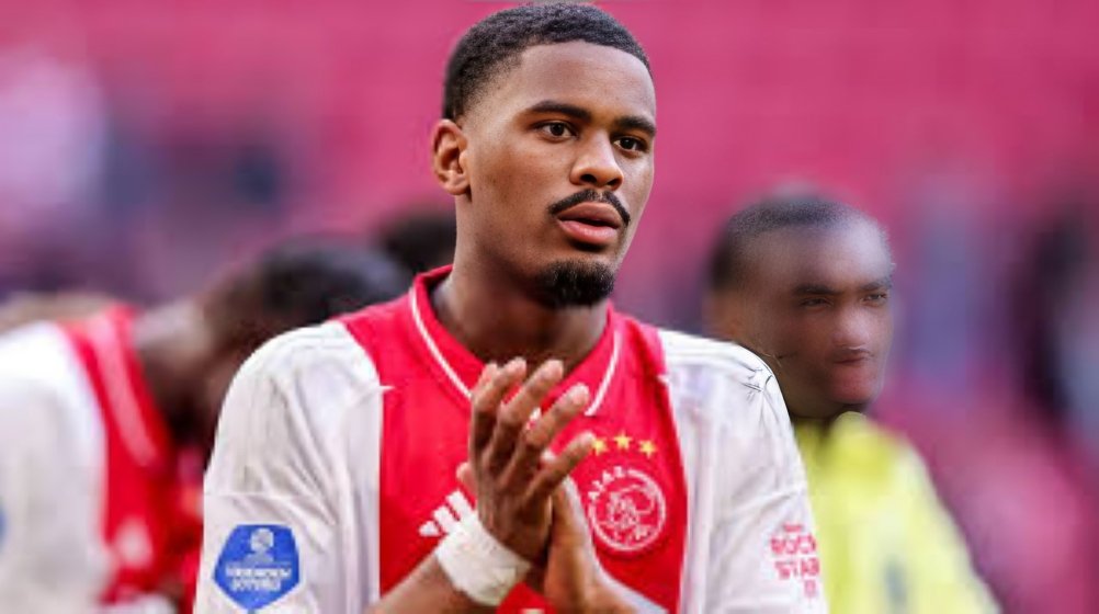 Jorrel Hato representing the Netherlands national football team